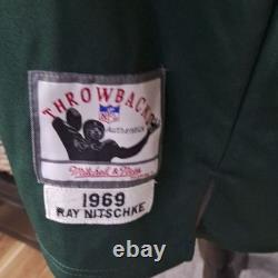Mitchell & Ness Green Bay Packers 1969 Ray Nitschke Throwback Jersey 2X NWT