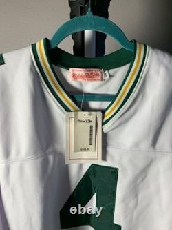 Mitchell & Ness Green Bay Packers 1996 Brett Favre Authentic White Legacy Jersey