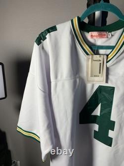 Mitchell & Ness Green Bay Packers 1996 Brett Favre Authentic White Legacy Jersey