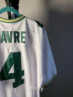 Mitchell & Ness Green Bay Packers 1996 Brett Favre Authentic White Legacy Jersey