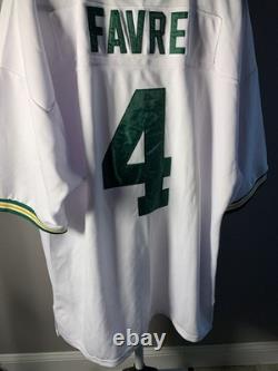 Mitchell & Ness Green Bay Packers 1996 Brett Favre Authentic White Legacy Jersey