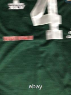 Mitchell Ness Green Bay Packers #4, Throwback SuperBowl Champs Jersey XL