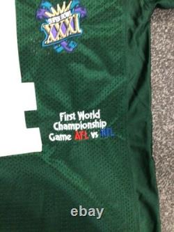 Mitchell Ness Green Bay Packers #4, Throwback SuperBowl Champs Jersey XL