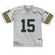 Mitchell & Ness Green Bay Packers Bart Starr #15 100 Year Silver Legacy Jersey