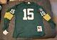 Mitchell & Ness Green Bay Packers Bart Starr #15 Throwback Jersey Mens Size 50