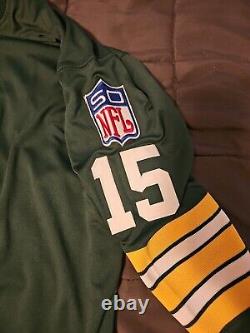 Mitchell & Ness Green Bay Packers Bart Starr #15 Throwback Jersey Mens Size 50