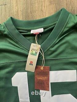 Mitchell & Ness Green Bay Packers Bart Starr 1969 Legacy Jersey, Green 2XB