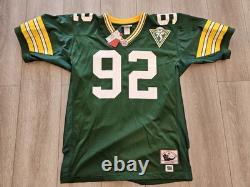 Mitchell Ness M&N Green Bay Packers Authentic Reggie White Jersey 48 XL NWT New