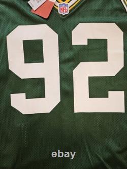 Mitchell Ness M&N Green Bay Packers Authentic Reggie White Jersey 48 XL NWT New