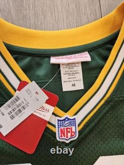 Mitchell Ness M&N Green Bay Packers Authentic Reggie White Jersey 48 XL NWT New