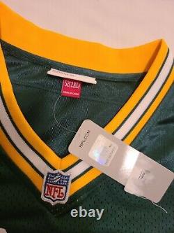 Mitchell Ness M&N Green Bay Packers Authentic Reggie White jersey 52 2XL NWT NEW