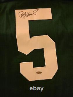 Mitchell Ness M&N Green Bay Packers Paul Hornung jersey signed durene auto 48 xl