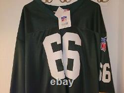 Mitchell & Ness NFL Green Bay Packers 1966 Ray Nitchske #66 Jersey Size 56 NEW