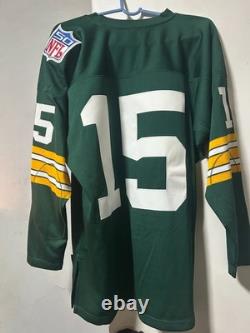 Mitchell & Ness NFL Green Bay Packers Bart Starr #15 Long sleeve Team Jersey (M)