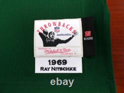 Mitchell & Ness NFL Green Bay Packers Ray Nitschke Authentic Jersey Size S 36