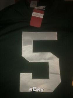 Mitchell & Ness Paul Hornung Green Bay Packers Throwback Jersey SZ 48. NWT. XL L