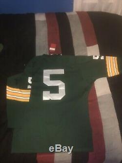 Mitchell & Ness Paul Hornung Green Bay Packers Throwback Jersey SZ 48. NWT. XL L