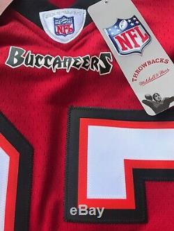 Mitchell & Ness Red NFL Tampa Bay Buccaneers Simeon Rice #97 2002 Legacy Jersey