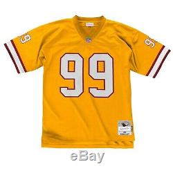 Mitchell & Ness Tampa Bay Bucs Warren Sapp #99 Stitched Jersey Size Small 36