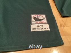 Mitchell & Ness Throwback Ray Nitschke Green Bay Packer Jersey #66 Size 52