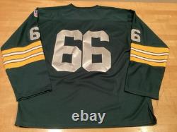 Mitchell & Ness Throwback Ray Nitschke Green Bay Packer Jersey #66 Size 52