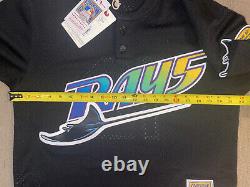 Mitchell & Ness Wade Boggs Tampa Bay Devil Rays 1998 Batting Jersey Size Medium