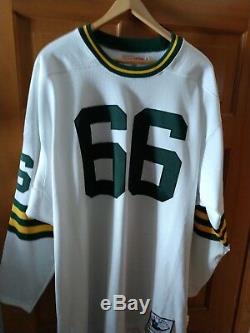 Mitchell & Ness authentic 1966 Green Bay Packer Ray Nitschke jersey size 54
