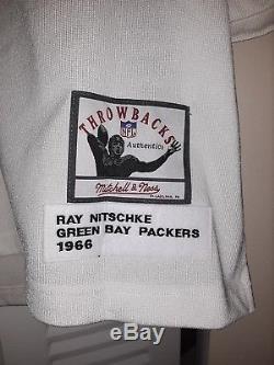 Mitchell & Ness authentic 1969 Green Bay Packer Ray Nitschke jersey size 44