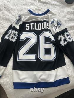 Mitchell and Ness Vintage Hockey Martin St. Louis Tampa Bay Lightning Jersey