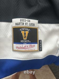 Mitchell and Ness Vintage Hockey Martin St. Louis Tampa Bay Lightning Jersey