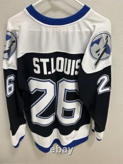 Mitchell and Ness Vintage Hockey Martin St. Louis Tampa Bay Lightning Jersey