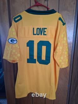 Mystery Sports Card With Jordan Love Green Bay Packers Xl Jersey