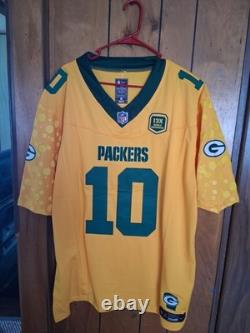 Mystery Sports Card With Jordan Love Green Bay Packers Xl Jersey