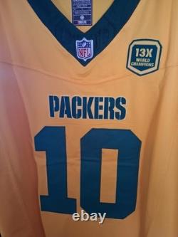 Mystery Sports Card With Jordan Love Green Bay Packers Xl Jersey