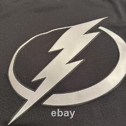 NEW Adidas MiC Tampa Bay Lightning Team Issue Authentic Alternate Jersey Sz 58G