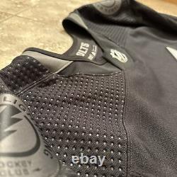 NEW Adidas MiC Tampa Bay Lightning Team Issue Authentic Alternate Jersey Sz 58G
