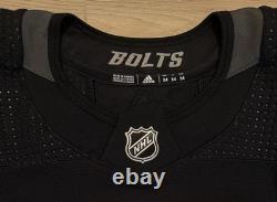 NEW Adidas MiC Tampa Bay Lightning Team Issue Authentic Alternate Jersey size 54