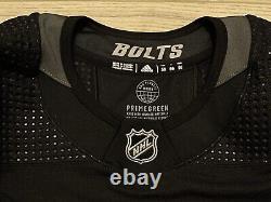 NEW Adidas MiC Tampa Bay Lightning Team Issue Authentic Alternate Jersey size 56
