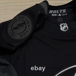 NEW Adidas MiC Tampa Bay Lightning Team Issue Authentic Alternate Jersey size 58