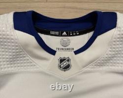 NEW Adidas MiC Team Issue Authentic NHL Tampa Bay Lightning White Jersey Size 54