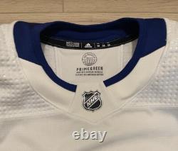 NEW Adidas MiC Team Issue Authentic NHL Tampa Bay Lightning White Jersey Size 56