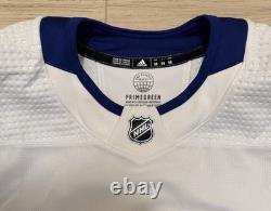 NEW Adidas MiC Team Issue Authentic NHL Tampa Bay Lightning White Jersey Size 58