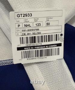 NEW Adidas MiC Team Issue Authentic NHL Tampa Bay Lightning White Jersey Size 58