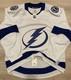 New Adidas Mic Team Issue Authentic Nhl Tampa Bay Lightning White Jersey Size 60