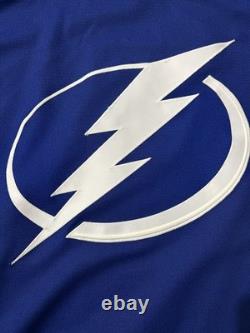NEW Adidas MiC Team Issue Authentic Tampa Bay Lightning GOALIE HOME Jersey 60G