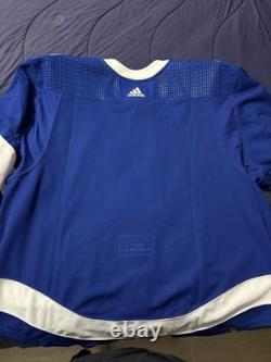 NEW Adidas MiC Team Issue Authentic Tampa Bay Lightning GOALIE HOME Jersey 60G