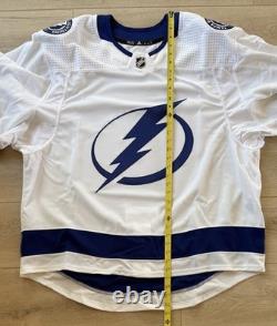 NEW Adidas MiC Team Issue Authentic Tampa Bay Lightning GOALIE Jersey RARE 56G