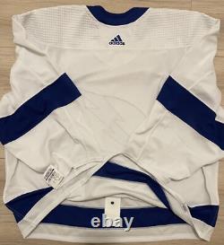 NEW Adidas MiC Team Issue Authentic Tampa Bay Lightning GOALIE Road Jersey 60G