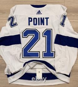 NEW Adidas MiC Team Issue Authentic Tampa Bay Lightning Point Pro Jersey Size 54