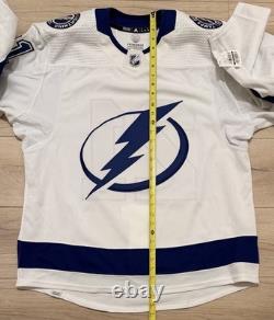 NEW Adidas MiC Team Issue Authentic Tampa Bay Lightning Point Pro Jersey Size 54